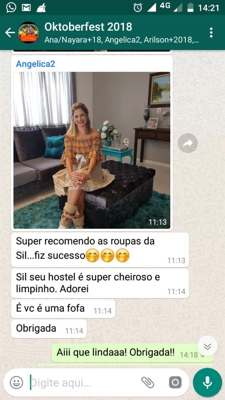Hostel Sil Cardoso Blumenau Eksteriør billede